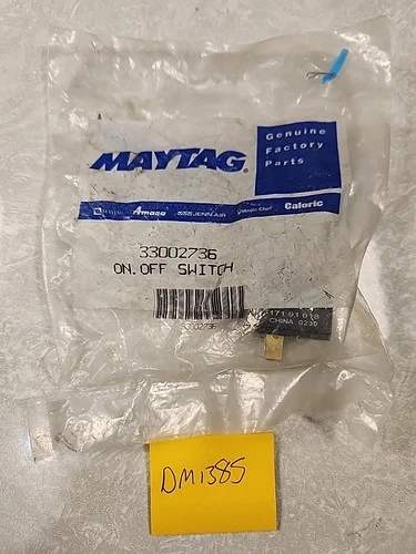 Maytag  Control Switch Part # 33002736