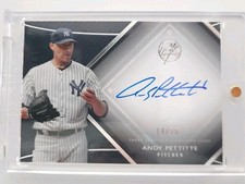 2017 Topps Diamond Icons - Auto Andy Pettitte # 14/25