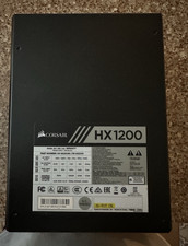 Corsair HX1200 1200W ATX Power Supply Unit PSU Black 100-240V
