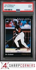 1993 PINNACLE #524 BO JACKSON WHITE SOX PSA 9