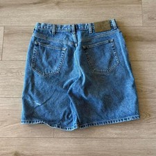 Vintage 90s Y2K Calvin Klein Jeans Jorts Fit 34 Baggy Medium Wash Denim Shorts