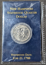 2000 P New Hampshire Statehood Quarter Uncirculated In Booklet