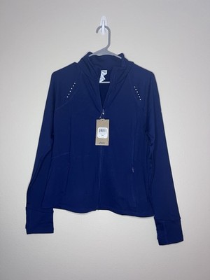 Women s ASICS Cold Weather Jacket Size Medium, Full Zip With Packets, NWT