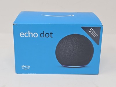 Amazon Echo Dot (5th Gen.) Smart Speaker, Charcoal, C2N6L4 - New & Sealed