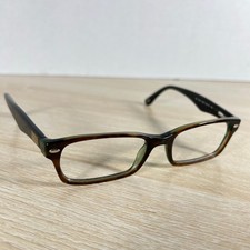 Ray-Ban RB5206 2445 Eyeglasses 52-18-140 Brown Green Full Rim READ DESC