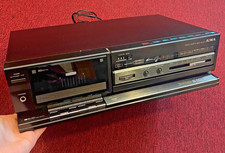 AIWA AD-S10 Vintage 1980s Single Stereo Cassette Deck Tested Works