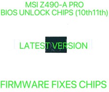 MSI Z490-A PRO, NO PASSWORD FIRMWARE BIOS CHIP LATEST VERSION