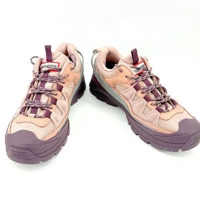 Hunter Travel Explorer Nicia Sneakers Womens 7 Mauve Purple Hiking Trail Shoe