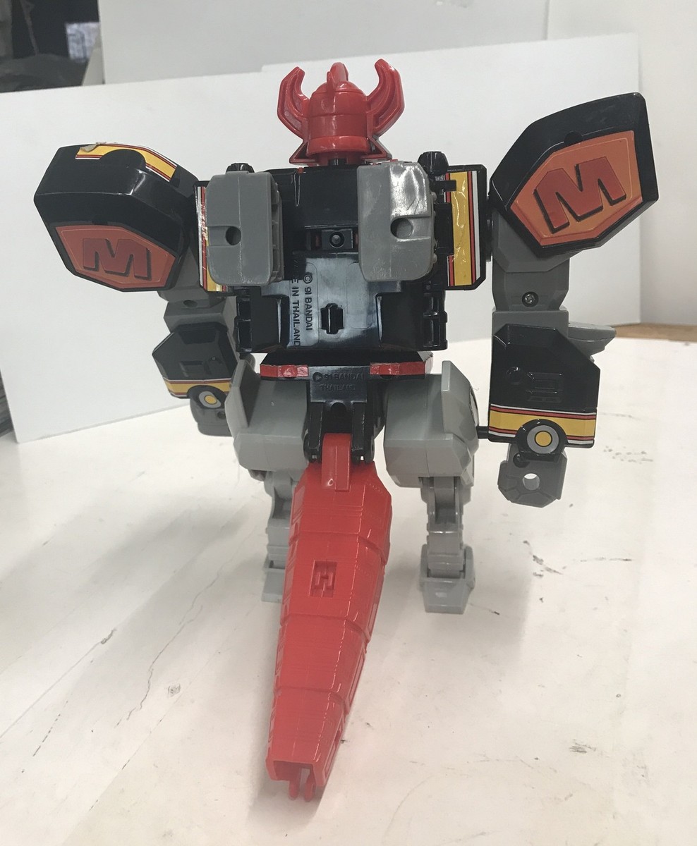 Bandai 1991 Mighty Morphin Power Rangers Dino Megazord 8.5 Inch