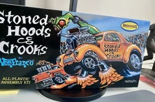 Moebius Models Stoned Hoods & Crooks by Von Franco Plastic Model Kit #1209