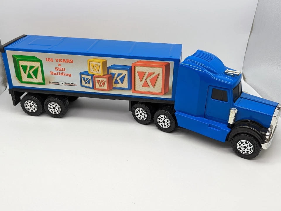 Грузовик Buddy L 1/18 Semi Keystone Сталь и Проволока Прессованная Сталь с Светом и Звуком - Изображение 2 из 4