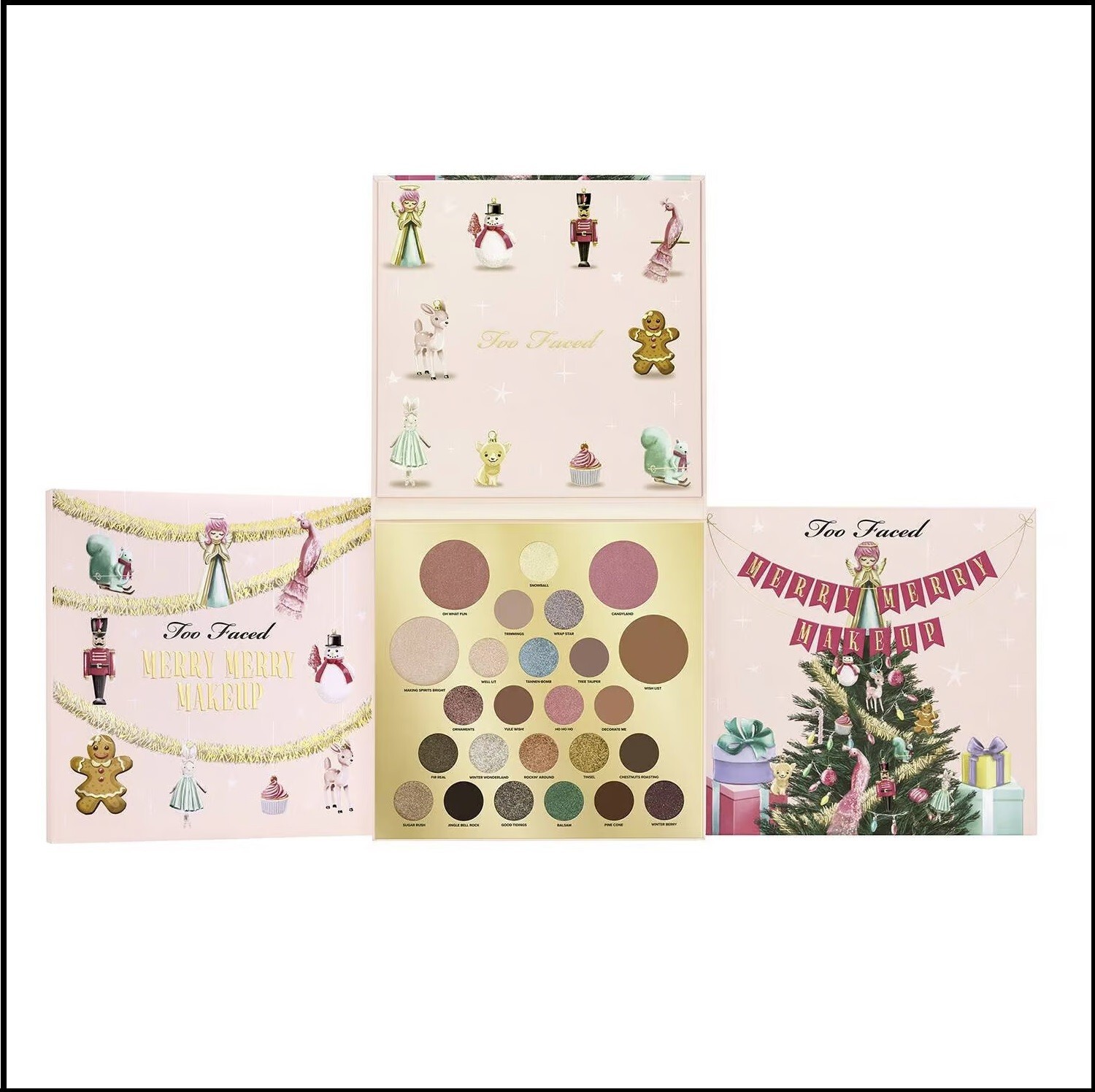 Too Faced Merry Merry Makeup Face & Eye Palette Gift Set Limited Holiday