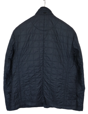 Hugo Boss Camay4 Jacket Men US 42 Half Lined Dark Blue Zip Quilted