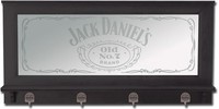 Jack Daniels Bar Pub Mirror Rack With Coat Hooks In The Box Jack Daniels Bar Pub Mirror Rack With Coat Hooks In The Box