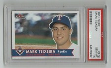 2001 Fleer * Rookie Card * Mark Teixeira * #470 * PSA 10 * Gem Mint