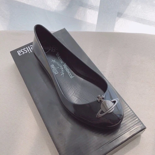 Women Melisa Jelly Slip On Shoes Space Love III Orb IV Plastic Pumps Flats Size - Picture 6 of 13