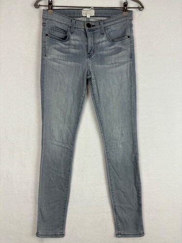 Current Elliot Womens Jeans The Ankle Skinny Size 28 80s Light Grey