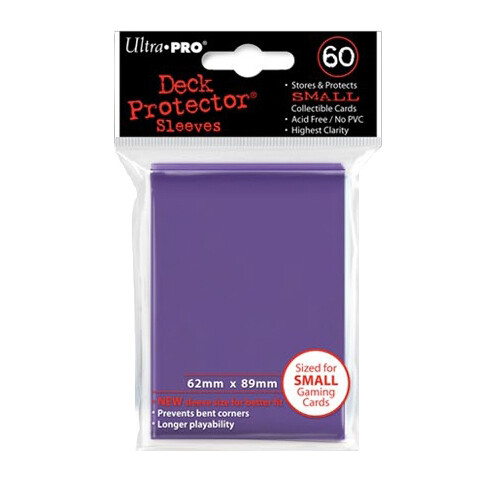 Ultra Pro - Deck Protector Sleeves - Lila (60 Stk.) FüR Yugioh-image