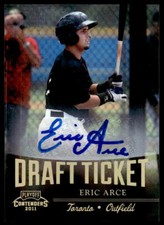 2011 Playoff Contenders #DT9 Eric Arce BASEBALL Toronto Blue Jays