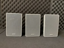 LOT OF 3 Extron 33-2246-01 SM 3 SpeedMount Compact Surface Mount Speakers White