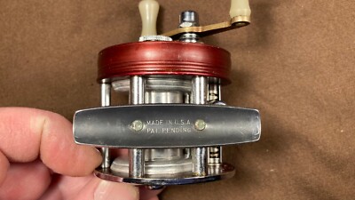 Vintage Zebco Langley Lurecast 330 Narrow Spool Fishing Reel