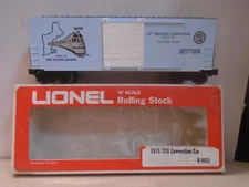 1978 VINTAGE LIONEL #9611-1978 O SCALE TCA 24TH NATIONAL CONVENTION BOX CAR