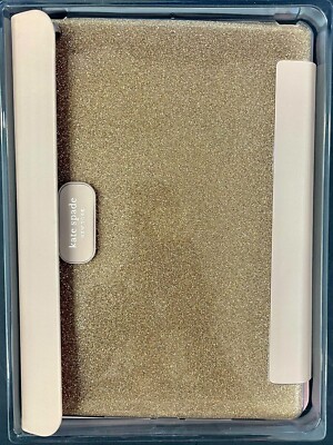 KATE SPADE Gold Glitter Holly 10.2'' iPad Magnetic Folio Case