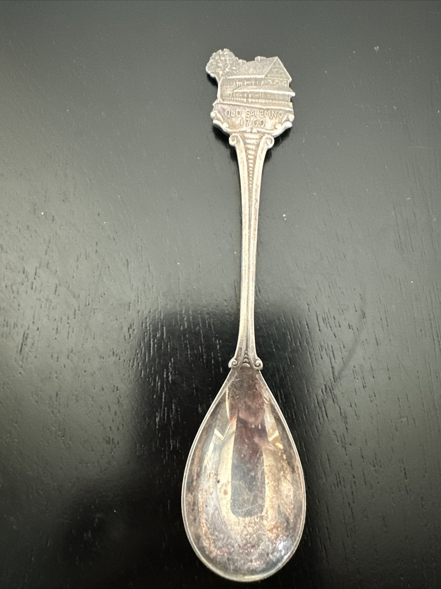 Vintage HH 90 Holland Silver Old Salem 1769 North Carolina Spoon 5