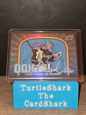 Vitek Vanecek 2024-25 Upper Deck Series 2 Ooh La La San Jose Sharks