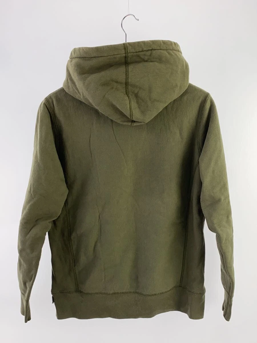 Felpa Supreme con cappuccio S cotone kaki usata