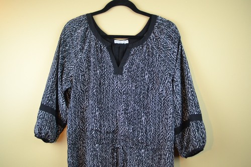 Spruce & Sage NWOT Womens Plus Size 10 Lined Dress Black White Gwynnie Bee - Picture 2 of 5