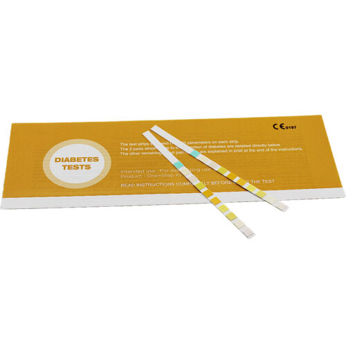 2 x kits de bandelettes de test d'urine maison diabète - glucose - cétone - Photo 1/4