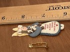 Vintage RARE Nurses Have Already Earned Their Wings￼ Heart Pin Brooch — photo 5