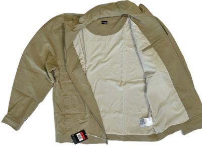 New Nike Tiger Woods TW Collection Golf Jacket Tan Mens Size L