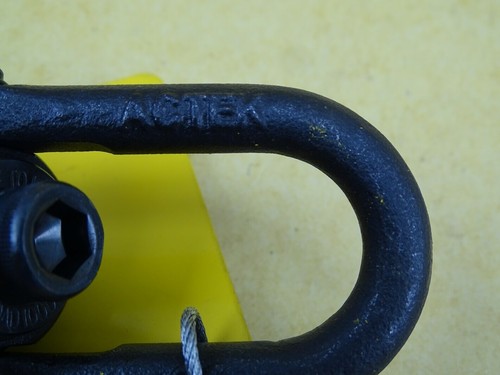 Actek I&I Sling Ring Swivel Hoist Ring 3/8-16 1000lb, AK46106 - Picture 3 of 9