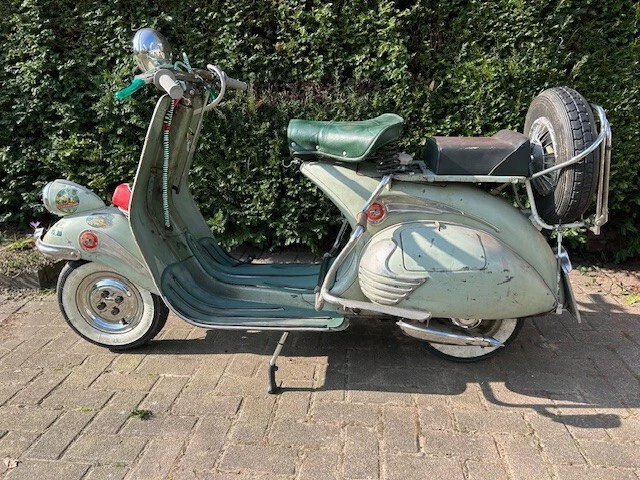 Vespa ACMA 1950 Bacchetta Accesories Gestängeschaltung Zubehör Patina - Bild 2 von 4