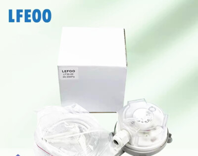 1pcs LEFOO LF32-02 20-200PA Air Pressure Difference Switch sensor