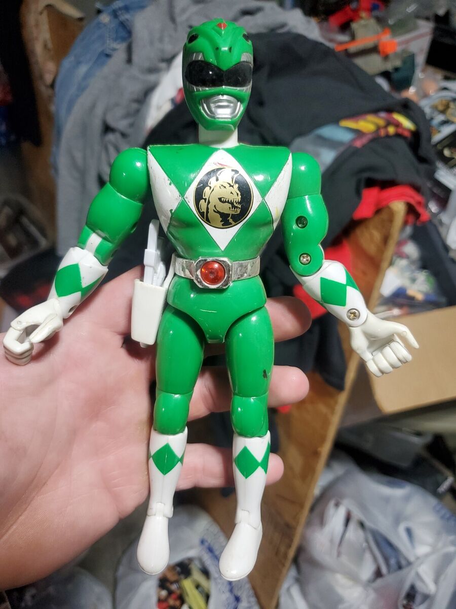 VTG 1993 Bandai Green Ranger Mighty Morphin Power Rangers VTG 1993 Bandai Green Ranger Mighty Morphin Power Rangers