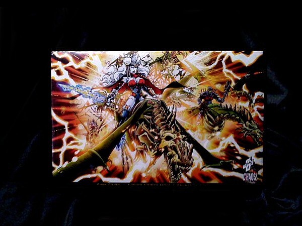Lady Death Limited Edition Print Sealed Limited to 2500 Chaos! Comics 1996