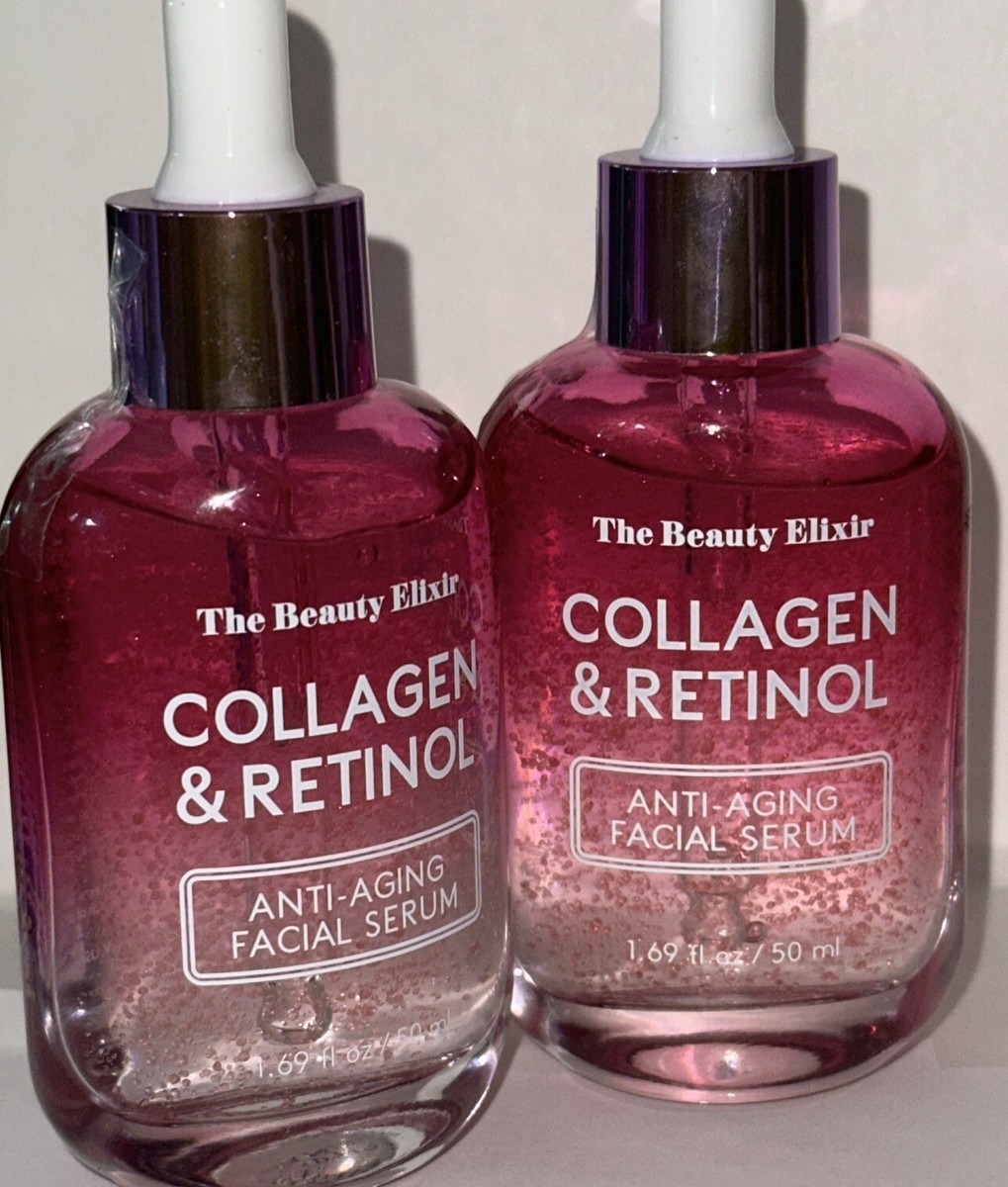The Beauty Elixir Kollagen-Peptid Serum – Koreanische Anti-Aging Pflege Gegen Falten & Für Strahlende Haut
