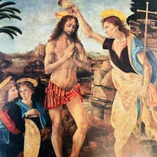 Vintage The Life Times and Art of Michelangelo Rembrandt Leonardo Lot of 3 Books