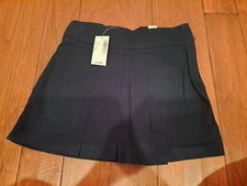 Children's Place Black Pleated Unifirm Skirt NWT Size 6