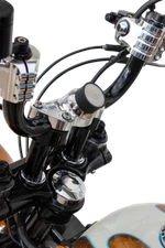 Klock Werks Chrome Motorcycle Handlebar Riser Phone Clamp Mount 1984-2023 Harley