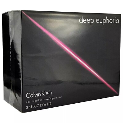 Calvin Klein Deep Euphoria for Women Eau de Parfum Spray 100 ml - 3,4 Fl.Oz.