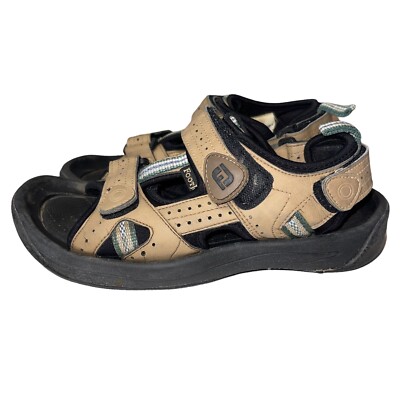FootJoy Golf Sandals Mens Size 8 Beige Leather Spikeless Comfort Shoes FootJoy | Shoes | Footjoy Golf Sandals Mens Size 8 Beige  main image 4