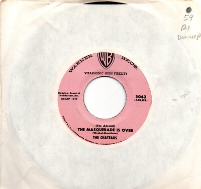 Chateaus (The)I'm Afraid The Masquerade Is Over/If I didn't care:Re-Issue