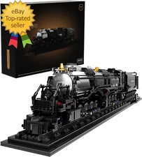 Big Boy Locomotive, Articulated Steam Locomotive Building Block Set Legendary