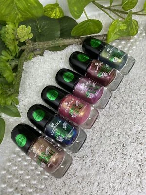 essence HIDDEN JUNGLE Effect Nail Lacquer Nagellack Set 6 Stück 6 x 8ml *neu*