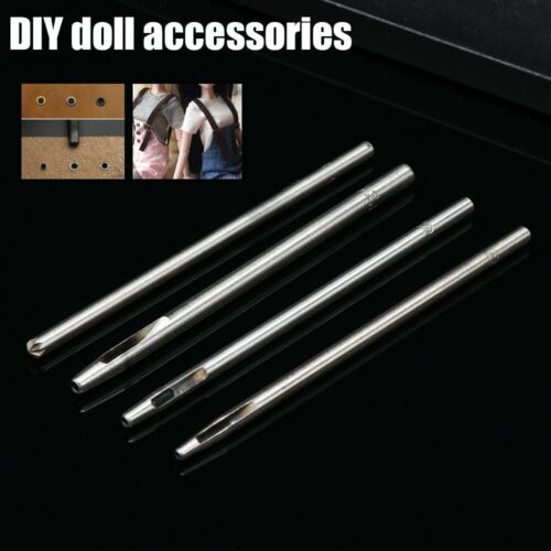 Mushroom Spikes Buckle Installation DIY Doll Belt Eyelet Buttons Tool - Picture 1 of 17