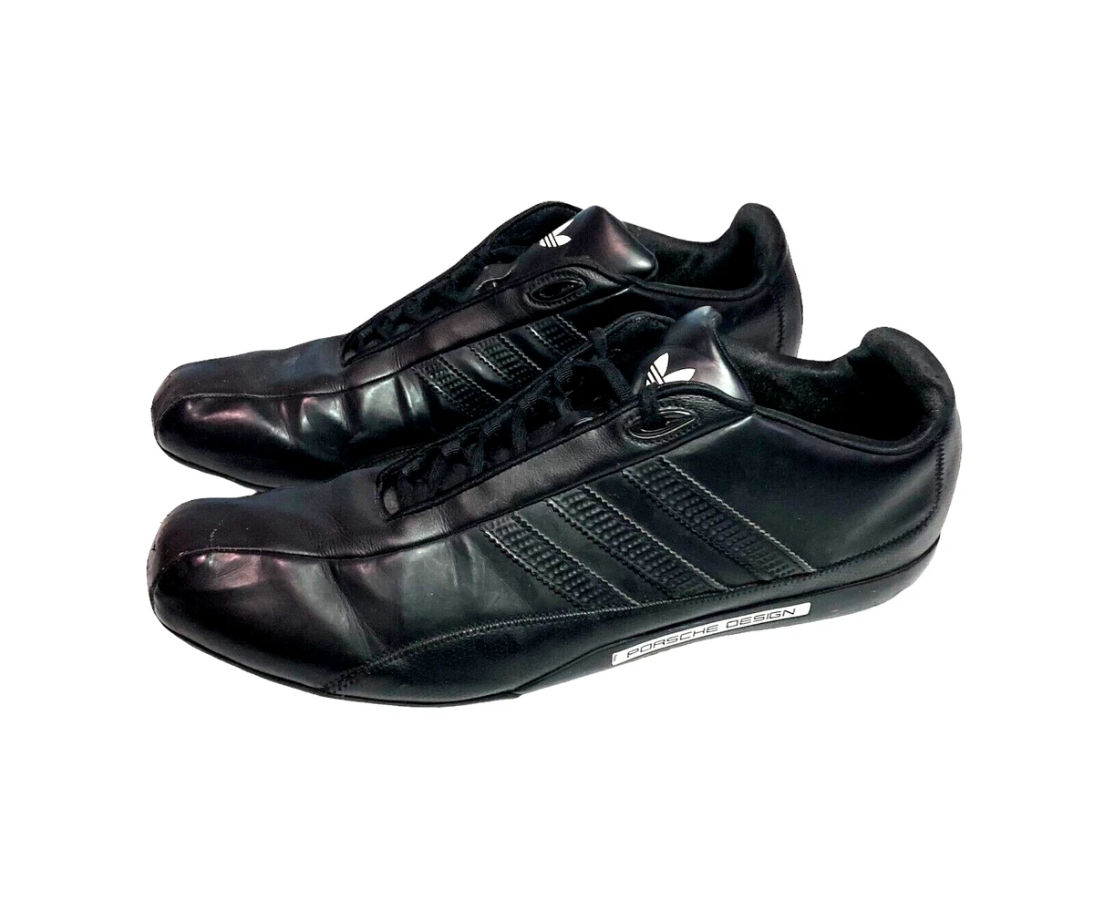 Adidas Design Driving Mens Sz 12 Black Leather | eBay